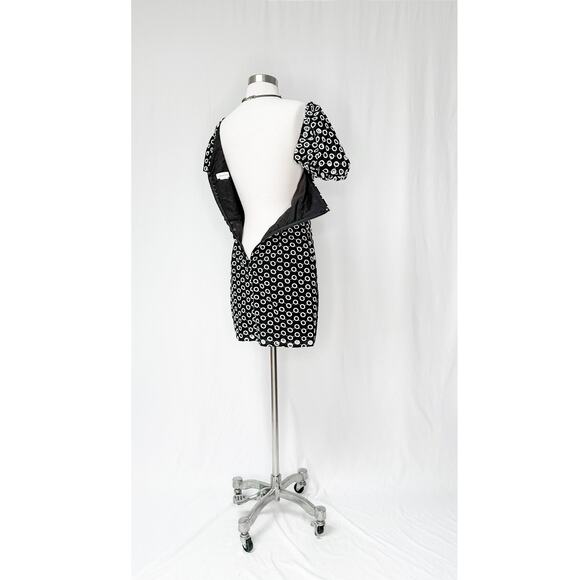 Lovers & Friends Evan Black and White Circle Mini Dress - Picture 8 of 11